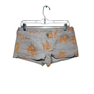 American‎ Eagle floral shorts womens 6 boho streetwear urban casual summer y2k
